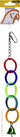 Avi One Parrot Toy Acrylic 5 Rings with Bell Bird Toy, Pet City, The Parrot Place, Happy Aniamlz
