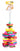 Avi One Leather Rope Coloured Wood Cube Bird Toy, Pet City, Pet Central, Parrot leather toy