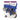 Cat Harness & Lead Cat on Card Blue