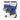 Cat Harness & Lead Cat on Card Blue