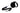 Flexi Standard Cord Retractable Dog Lead with cord and black handle