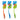 Chuckit Ball Launcher small, orange blue and green ball throwers, Pet City