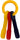 Nylabone Puppy Chew Teething Keys yellow ring, yellow red and blue puppy chew toys, Pet City