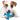 Dog playing with Nylabone Power Chew X Bone dog toy, Pet City