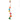Bird Toy Lanyard Wooden Blocks with Pumice 70cm, toys for birds Bird Toy Lanyard Wooden Blocks with Pumice Bird Toy, Pet City