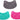 Cat Litter Collection Mat Grey Green Pink