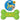 JW iSqueak Bone Dog Toy Green, Pet City