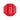 Kong Stuff A Ball in red colour on white background