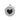 My Family Shine Grey Circle Black Heart Tag, My family tags, ID Tags for pets, Pet City