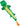 Plush Animal With Rope Dog Toy Green Crocodile