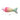 Plush Rainbow Fish Kicker Cat Toy Dimension