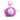 Plush Shaggy Squeaky Animal Dog Toy Pink Bunny