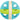 Trixie Play & Snack Ball Small Pet Chew Toy, Rabbit chew toys, blue and green wooden small animal toy, pet essentials warehouse
