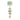 Dog toy with natural materials and a 'Naturals' tag on a white background, Avian Care Naturals Bird Toy Palm Star Balls Bird Toy, Toys for birds, Pet City