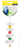 Avi One Mineral Star Kabob Small, Bird Toys, Toys for birds, Pet City