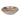 Barkley & Bella Paw Ikat Saucer Acacia Wood