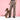 dachshund dog wearing EzyDog Oxford Leather Dog Leash Blush, Pet City