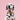 dalmatian dog wearing EzyDog Oxford Leather Dog Collar Blush, Pet City