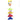 Avi One Parrot Toy Acrylic Foraging Triangles Stack Bird Toy Small, Pet City