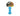 Ruff Play Crunchy Knot Bone Blue Small, Pet City, Pet City