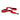 EzyDog Zero Shock Lead Red  120cm, Pet City