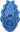 KONG Zoom Groom out of packaging, blue zoom groom, Pet City