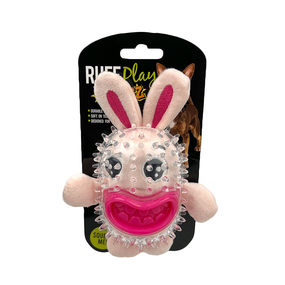 Toy Ruff Ruff Play Big Teeth Capsule Rabbit Dog Toy – Pet City