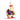 Avi One Leather Rope With Rattan Ball And Coloured Wood Block Bird Toy 57cm, hanging bird toys, Pet City