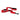 EzyDog Zero Shock Lead, Red dog lead, Red lead, Pet Essentials Warehouse