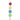 JW ActiviToy Lattice Chain, red yellow blue green bird toy balls, Pet City