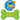 JW iSqueak Bone Dog Toy Green, Pet City