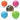 Ruff Play Rubber Squeaker Ball Dog Toy, Allpet ruff play dog ball toys, Orange dog ball, pink medium ruff play dog toy, blue large allpet ruff play nz, green XL rubber dog toy allpet NZ