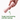 Hand holding a pink dog toy with text 'Tough, hard-wearing and ultra springy' on a white background, Beco Treat Bone Dog Toy