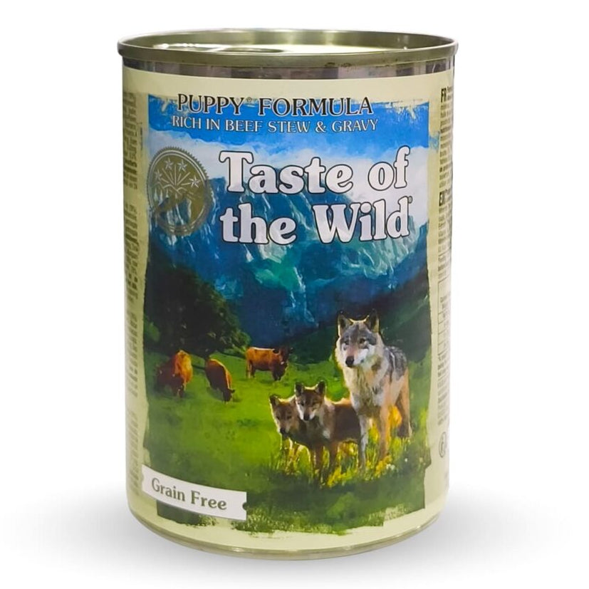 Taste of the Wild Puppy formula Beef Strew Gravy Wet Food - Pet City