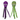 Tuffy Sea Creatures Squid purple and green, Pet City