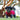 Jumper Huskimo Diamond Cable Scarlet dog wearing scarlet knitted huskimo jumper
