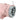 Huskimo Coat Peak Dusty Pink neck adjustment, waterproof raincoat for dogs, Pet City