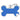 My Family Basic Homemade Blue Bone Tag Blue, Blue bone for dogs, ID Tag, Pet City