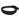Yours Droolly Collar Foam Black on white background